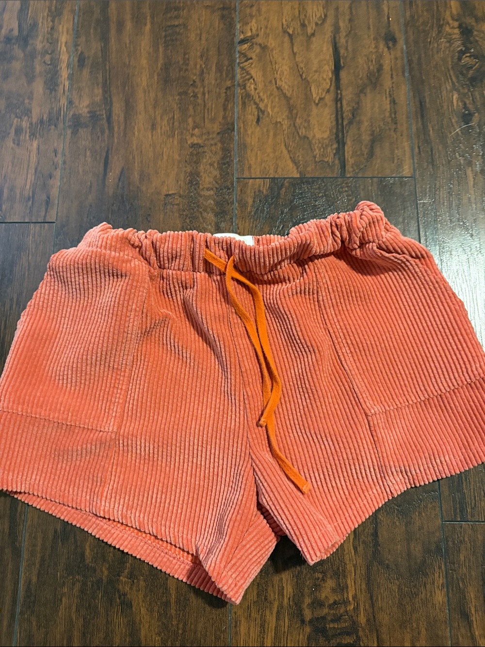 BDG Corduroy Drawstring Women's Shorts - Coral